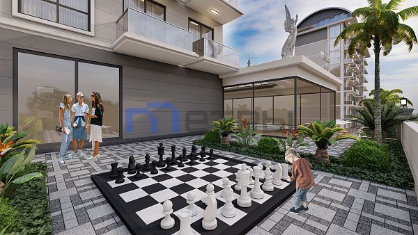 Новый проект комфорт класса Exodus Dream Residence в перспективном районе Паяллар (Алания) рядом с морем Новый проект комфорт класса Exodus Dream Residence в перспективном районе Паяллар (Алания) рядом с морем