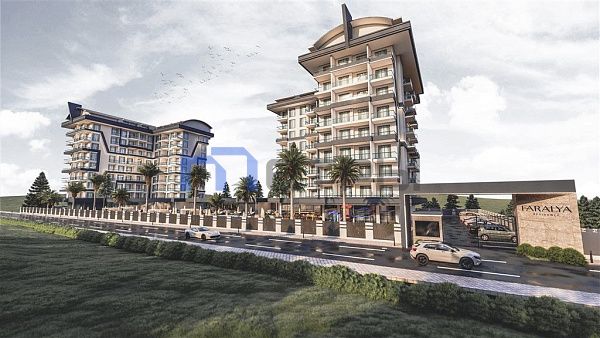 Комфортабельный пентхаус с 2 спальнями в Комплексе Faralya Residence Комфортабельный пентхаус с 2 спальнями в Комплексе Faralya Residence