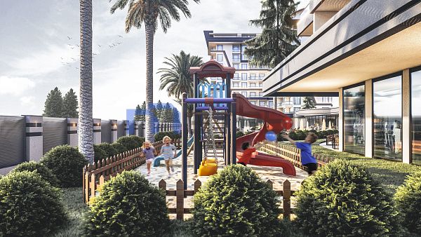 Комфортабельный пентхаус с 2 спальнями в Комплексе Faralya Residence Комфортабельный пентхаус с 2 спальнями в Комплексе Faralya Residence