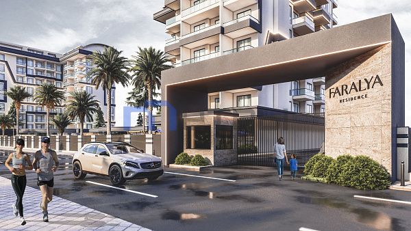 Комфортабельный пентхаус с 2 спальнями в Комплексе Faralya Residence Комфортабельный пентхаус с 2 спальнями в Комплексе Faralya Residence