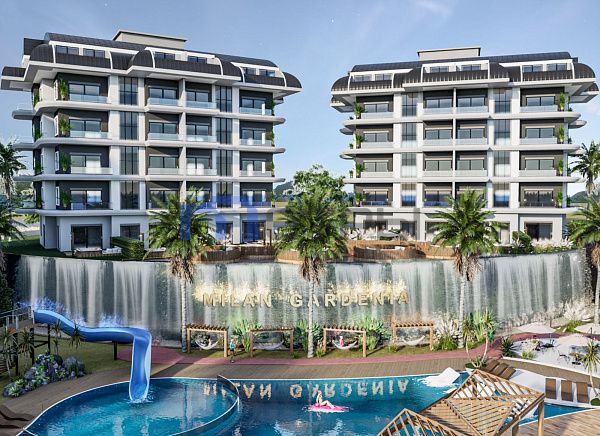 2+1 Апартаменты в ЖК MILAN GARDENIA расположенном в экологически чистом районе Аланьи 2+1 Апартаменты в ЖК MILAN GARDENIA расположенном в экологически чистом районе Аланьи