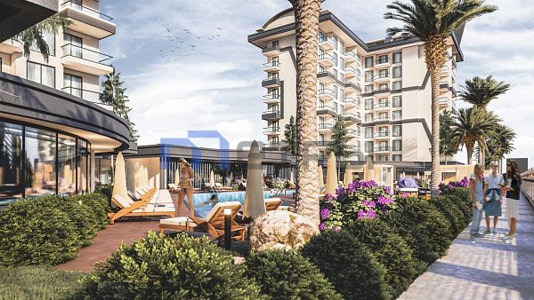 1+1 квартира в Комплексе Faralya Residence в Алании, Паяллар 