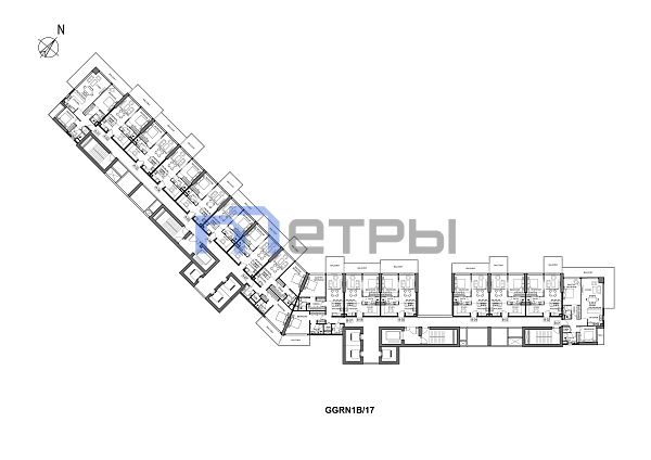 2 спальни Апартамент GOLF GREENS TOWER 05/1707