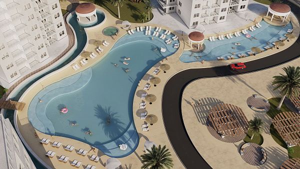 Caesar Resort - великолепный жилой комплекс на побережье Северного Кипра
